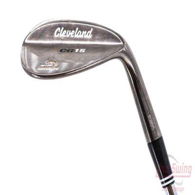 Cleveland CG15 Black Pearl Wedge Gap GW 52° 10 Deg Bounce Stock Steel Shaft Steel Wedge Flex Right Handed 35.75in