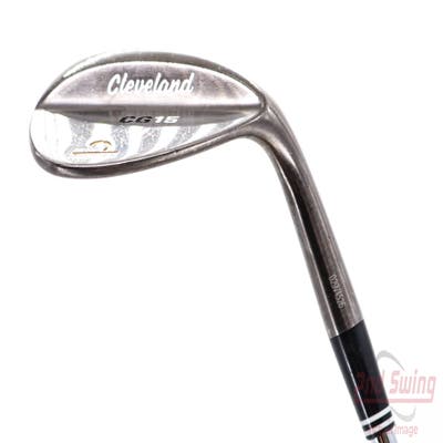 Cleveland CG15 Black Pearl Wedge Lob LW 60° 12 Deg Bounce Stock Steel Shaft Steel Wedge Flex Right Handed 35.5in