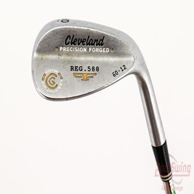 Cleveland 2012 588 Chrome Wedge Lob LW 60° 12 Deg Bounce True Temper Tour Concept Steel Wedge Flex Right Handed 35.25in