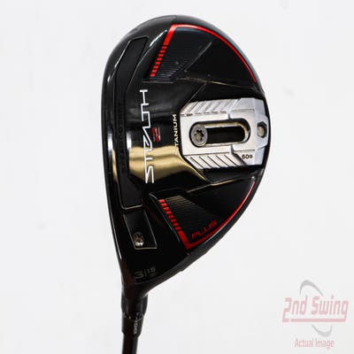 TaylorMade Stealth 2 Plus Fairway Wood 3 Wood 3W 15° Mitsubishi Kai'li Red 65 Graphite Regular Left Handed 43.5in