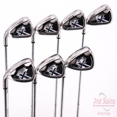 Callaway X-20 Iron Set 4-PW Callaway X Steel Steel Uniflex Left Handed 38.0in