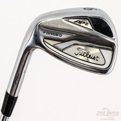 Titleist 718 AP2 Single Iron 9 Iron Project X LZ 6.5 Steel X-Stiff Left Handed 37.0in