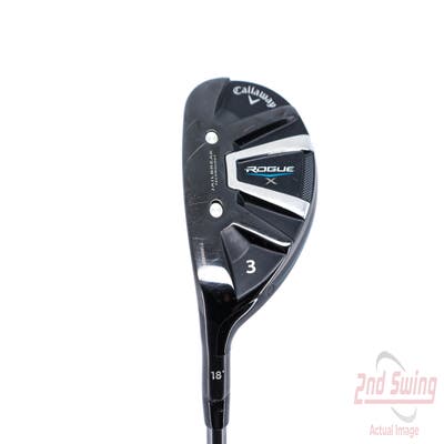 Callaway Rogue X Hybrid 3 Hybrid 18° Aldila Synergy Blue 60 Graphite Stiff Left Handed 40.5in