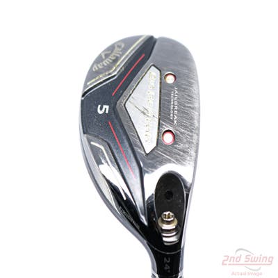 Callaway 2019 Big Bertha Hybrid 5 Hybrid 24° UST Mamiya Recoil ZT9 F3 Graphite Regular Right Handed 39.0in