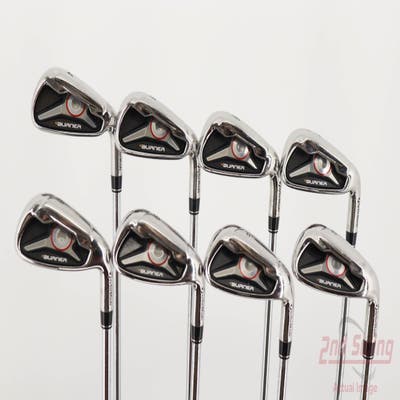 TaylorMade 2009 Burner Iron Set 4-PW AW TM Burner 85 Steel Uniflex Right Handed 39.0in