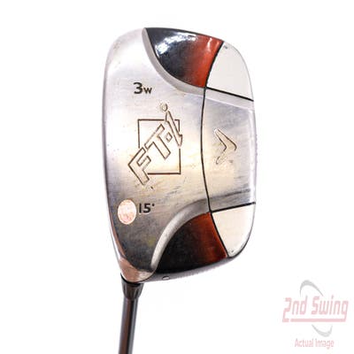 Callaway FT-i Squareway Fairway Wood 3 Wood 3W 15° Callaway Fujikura Fit-On M FW Graphite Stiff Left Handed 43.5in