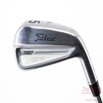 Titleist 2023 T100 Single Iron 5 Iron True Temper AMT Tour White Steel Stiff Right Handed 38.0in