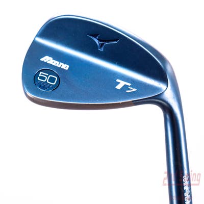 Mizuno T7 Blue Ion Wedge Gap GW 50° 7 Deg Bounce UST Mamiya Recoil 95 F3 Graphite Regular Right Handed 35.5in