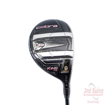 Cobra KING F9 Speedback Womens Fairway Wood 3-5 Wood 3-5W 18.5° Fujikura ATMOS Ladies Graphite Ladies Right Handed 41.5in