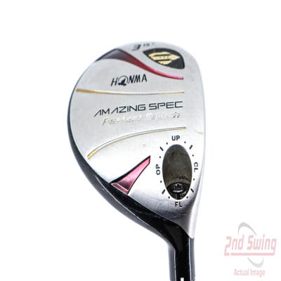 Honma Perfect Switch Fairway Wood 3 Wood 3W 15° Stock Graphite Shaft Graphite Regular Right Handed 42.25in