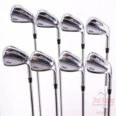 Titleist 2021 T100 Iron Set 4-PW GW True Temper AMT Tour White Steel Stiff Right Handed 38.5in