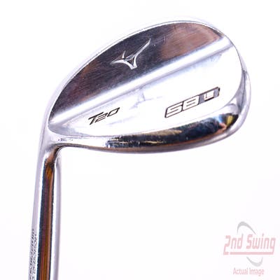 Mizuno T20 Satin Chrome Wedge Lob LW 58° 12 Deg Bounce Dynamic Gold Tour Issue S400 Steel Stiff Left Handed 35.5in