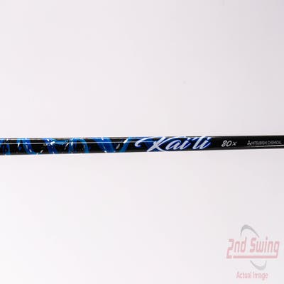 Used W/ Ping RH Adapter Mitsubishi Rayon Kai'li Blue 80g Fairway Shaft X-Stiff 42.5in