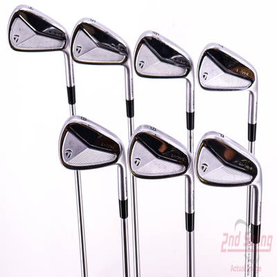 TaylorMade 2023 P7MC Iron Set 4-PW FST KBS Tour $-Taper Lite Steel Regular Right Handed 38.0in