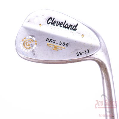 Cleveland 2012 588 Satin Wedge Lob LW 58° 12 Deg Bounce True Temper Tour Concept Steel Wedge Flex Right Handed 35.0in