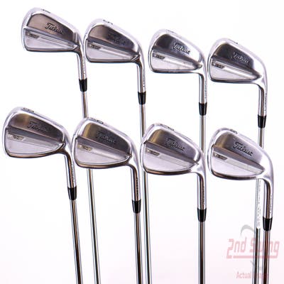 Titleist 2023 T150 Iron Set 4-PW GW Project X LZ Steel Stiff Right Handed 38.0in