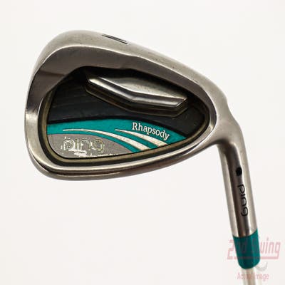 Ping Rhapsody Single Iron Pitching Wedge PW Ping ULT 220i Lite Graphite Ladies Right Handed Black Dot 35.0in