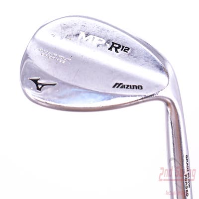 Mizuno MP-R 12 White Satin Chrome Wedge Gap GW 52° 7 Deg Bounce Dynamic Gold Spinner Steel Wedge Flex Right Handed 35.5in