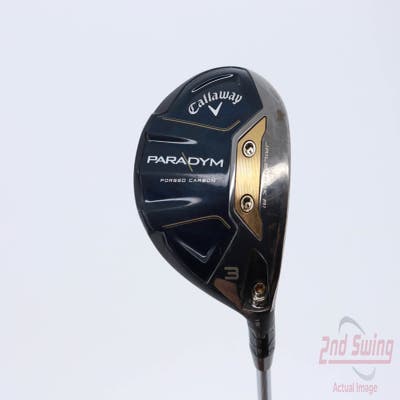 Callaway Paradym Fairway Wood 3 Wood 3W 15° Project X EvenFlow Green 65 Graphite Stiff Right Handed 42.75in