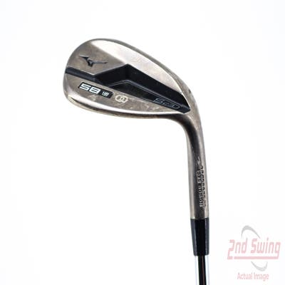 Mizuno S23 Copper Cobalt Wedge Lob LW 58° 12 Deg Bounce D Grind FST KBS Hi-Rev 2.0 Steel Wedge Flex Right Handed 35.5in