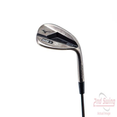 Mizuno S23 Copper Cobalt Wedge Lob LW 58° 12 Deg Bounce D Grind FST KBS Hi-Rev 2.0 Steel Wedge Flex Right Handed 35.5in