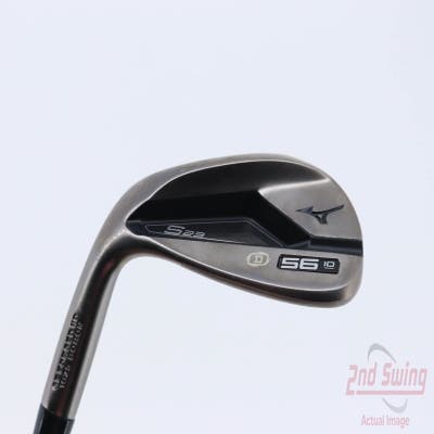 Mizuno S23 Copper Cobalt Wedge Sand SW 56° 10 Deg Bounce D Grind FST KBS Hi-Rev 2.0 Steel Wedge Flex Left Handed 35.75in