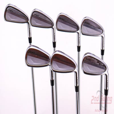 Ping i230 Iron Set 4-PW Project X LS 6.0 Steel Stiff Right Handed Black Dot 38.75in