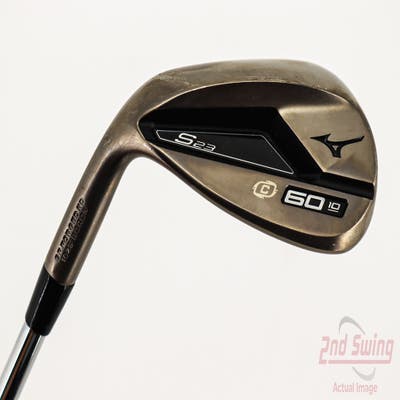 Mint Mizuno S23 Copper Cobalt Wedge Lob LW 60° 10 Deg Bounce C Grind FST KBS Hi-Rev 2.0 Steel Wedge Flex Left Handed 35.5in