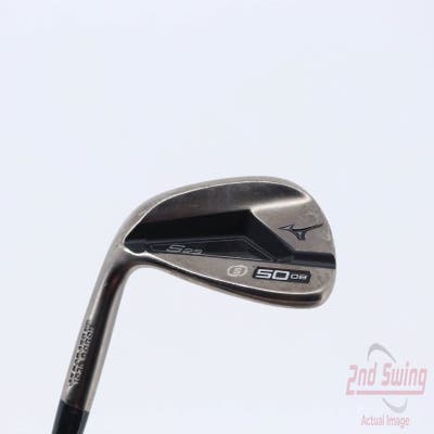 Mizuno S23 Copper Cobalt Wedge Gap GW 50° 8 Deg Bounce S Grind FST KBS Hi-Rev 2.0 Steel Wedge Flex Left Handed 35.5in