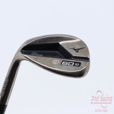 Mizuno S23 Copper Cobalt Wedge Lob LW 60° 10 Deg Bounce C Grind FST KBS Hi-Rev 2.0 Steel Wedge Flex Left Handed 35.5in