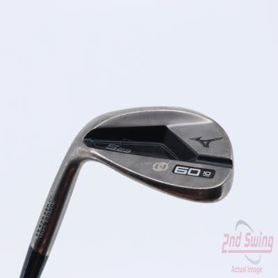 Mizuno S23 Copper Cobalt Wedge Lob LW 60° 10 Deg Bounce C Grind FST KBS Hi-Rev 2.0 Steel Wedge Flex Left Handed 35.5in