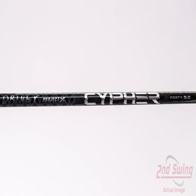 Pull Project X Cypher Black 40g Driver Shaft Senior 43.5in