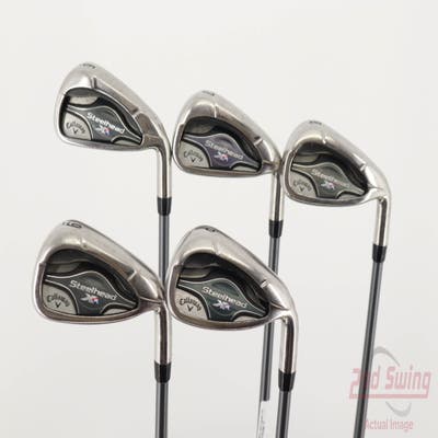 Callaway Steelhead XR Iron Set 6-PW Matrix Ozik Program F15 Graphite Stiff Right Handed 37.0in