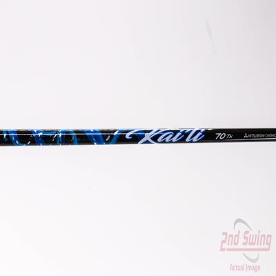 Used W/ Ping RH Adapter Mitsubishi Rayon Kai'li Blue 70g Fairway Shaft Tour X-Stiff 41.5in