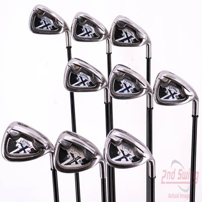 Callaway X-20 Iron Set 3-PW SW Callaway x-20 graphite iron Graphite Regular Right Handed 38.5in