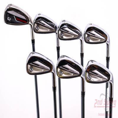 Wilson Staff Dynapwr Forged Iron Set 4-PW UST Mamiya Recoil 75 Dart Graphite Regular Right Handed 38.5in