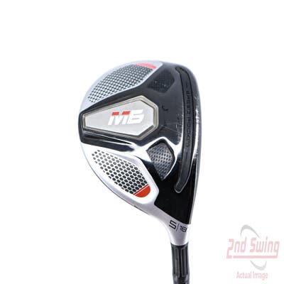 TaylorMade M6 Fairway Wood 5 Wood 5W 18° Fujikura ATMOS 5 Orange FW Graphite Senior Right Handed 42.5in