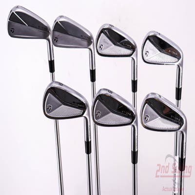 TaylorMade 2023 P7MC/P770 Combo Iron Set 4-PW Stock Steel Shaft Steel Stiff Right Handed 38.0in