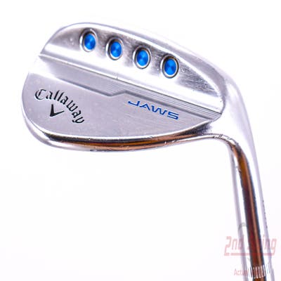 Callaway Jaws MD5 Platinum Chrome Wedge Lob LW 58° 10 Deg Bounce S Grind Dynamic Gold TI 115 Steel Stiff Right Handed 35.0in