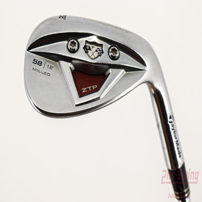 TaylorMade Rac Z Groove TP Wedge Lob LW 58° 12 Deg Bounce FST KBS Hi-Rev Steel Wedge Flex Right Handed 35.0in