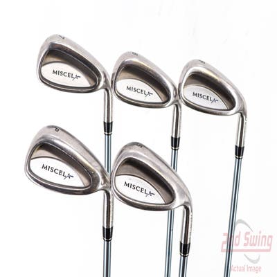 TaylorMade Miscela 2006 Iron Set 7-PW SW TM miscela Graphite Ladies Right Handed 36.5in