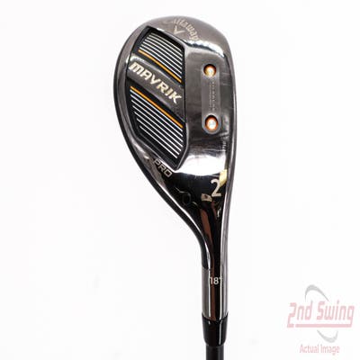 Callaway Mavrik Pro Hybrid 2 Hybrid 18° FST KBS Hybrid 70 Graphite Regular Right Handed 40.5in