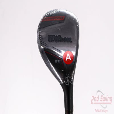 Mint Wilson Staff Dynapwr Hybrid 4 Hybrid 22° PX HZRDUS Smoke Red RDX 70 Graphite Senior Right Handed 40.25in