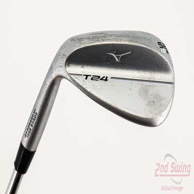 Mint Mizuno T24 Soft Satin Wedge Gap GW 52° 10 Deg Bounce S Grind Dynamic Gold Tour Issue S400 Steel Stiff Left Handed 35.75in