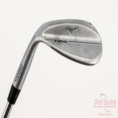 Mint Mizuno T24 Soft Satin Wedge Lob LW 60° 10 Deg Bounce C Grind Dynamic Gold Tour Issue S400 Steel Stiff Left Handed 35.75in