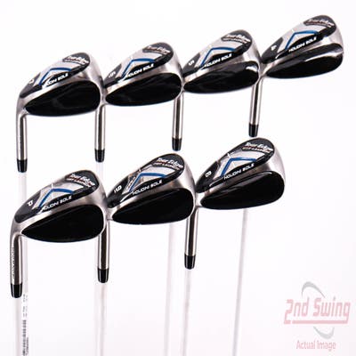 Tour Edge Hot Launch E522 Ironwood Iron Set 4-PW Mitsubishi Fubuki HL-55 Graphite Senior Left Handed 38.5in