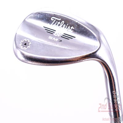 Titleist Vokey SM7 Tour Chrome Wedge Lob LW 60° 4 Deg Bounce L Grind SM7 BV Steel Wedge Flex Right Handed 35.0in