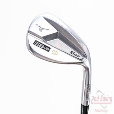 Mint Mizuno S23 Satin Chrome Wedge Lob LW 58° 8 Deg Bounce C Grind FST KBS Hi-Rev 2.0 115 Steel Wedge Flex Right Handed 35.5in