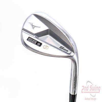 Mint Mizuno S23 Satin Chrome Wedge Lob LW 58° 12 Deg Bounce D Grind FST KBS Hi-Rev 2.0 115 Steel Wedge Flex Right Handed 35.5in