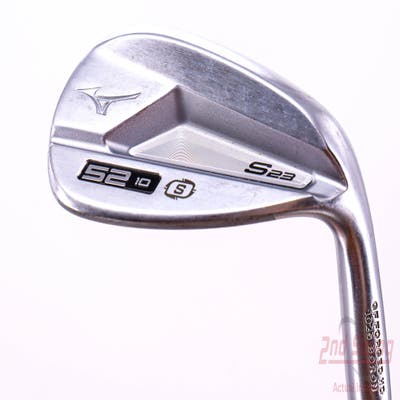 Mizuno S23 Satin Chrome Wedge Gap GW 52° 10 Deg Bounce S Grind FST KBS Hi-Rev 2.0 115 Steel Wedge Flex Right Handed 35.75in